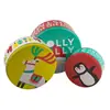 Latas Redondas de Hojalata Personalizadas por el Fabricante, Cajas de Lata para Galletas, Latas para Empaque de Alimentos, Latas Metálicas para Dulces y Snacks
