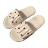 Chinelos de Dormitório Estudantil em Formato de Coração de Tela Cheia, Chinelos Casuais da Moda para Casa Antiderrapantes Anti-Odor, Chinelos Antiderrapantes