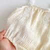 Roupas de Bebê Menina Finas de Verão, Jardineiras de Renda Modernas, Macacões de Bebê Sem Mangas, Roupas para Sair
