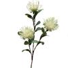 Almofada de agulhas de flor artificial com conteúdo Yang flor de fogo africana crisântemo flor falsa casamento plástico