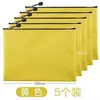 Bolsa para documentos A4 patrón de fútbol cremallera lona impermeable bolsa de información impresión personalizada logo imprimible publicidad de empresa