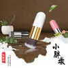 Ventas Directas de Fábrica Brocha de Maquillaje Little Fat Dun Brocha Individual Portátil para Base de Maquillaje Mango de Plástico Brocha para BB Cream Brocha para Polvo Suelto En Stock
