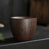 Taza de cerámica de arena púrpura Taza de té china taza de té simple grande Taza maestra juego de té de cerámica taza de té kung fu