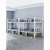 Litera, cama de hierro, cama de doble capa, cama para dormitorio de personal/estudiantes, cama individual/doble de hierro forjado, cama con estructura de hierro alta y baja para apartamento