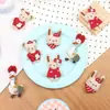 Broche de Boneca Urso Maçã Coelho Desenho Animado Coreano Acessórios de Cabelo Acessórios DIY Saia Vermelha Acessórios de Roupa Coelho