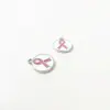 Accesorios de Joyería DIY Creativos al por Mayor Nuevo Colgante Individual Patrón de Cinta Gota de Aceite Colgante de Pulsera Encanto