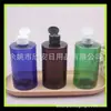 Botella abatible mariposa 240ml botella de líquido de baño botella de líquido de lavado 240ML destapar botella PET Botella de loción