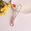 Cordón de cuentas DIY, tejido a mano con un nudo simple, adecuado para teléfonos móviles, porta-tarjetas de muñecas, mochilas, llaveros y correas de muñeca
