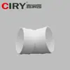 Xijiayuan cotovelo de PVC de 45 graus conexões de tubo de PVC pequena curva curva reta oblíqua conexões de tubo de esgoto de PVC meia curva
