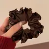 Goma de Pelo de Terciopelo Estilo Coreano para Mujer, Coleta de Pelo Elegante y de Alta Gama, Accesorio para el Cabello Moderno y con Estilo