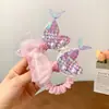 Nuevo Sujetador de Cola de Sirena de Primavera para Niñas, Cuerda para Cola de Caballo, Accesorio de Cabello de Princesa, Goma Elástica para Moño
