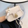 Bolsa de Texturas Bolso de Mujer 2022 Bolsos Nuevos Transfronterizos Bolso Cruzado Popular Diseño Nicho Combinable Bolso Cuadrado Pequeño
