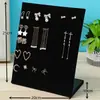 Almacenamiento de Collares Colgante de Alta Calidad Fieltro Exhibidor de Joyería Estante para Joyas Estante para Guardar Aretes Caja de Almacenamiento para el Hogar