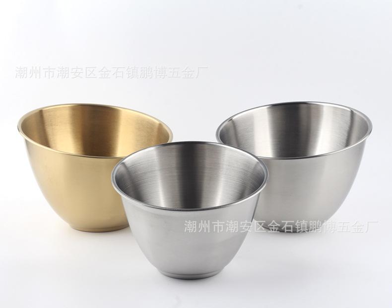 金卷边斜口碗10
