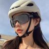 Óculos de Sol para Ciclismo ao Ar Livre, Óculos de Ciclismo Esportivos, Óculos de Sol Masculinos para Montanhismo e Ciclismo Noturno, Óculos de Proteção Femininos de Peça Única, Óculos à Prova de Vento, Frete Grátis