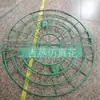 Fábrica de material para estante de corona electrónica simulación de barrido de tumbas flor de crisantemo boda base de plástico estante de fila de flores bola de flor de boda