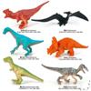 2-13 polegadas plástico oco grande animal sólido simulação dinossauro modelo decoração brinquedo