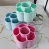 Portalápices Giratorio, Multifuncional, Gran Capacidad, Portalápices Engrosado, Caja de Almacenamiento para Cosméticos, Portalápices Creativo Lindo de Dibujos Animados para Estudiantes