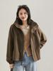 Nueva Chaqueta Casual de Temporada con Cuello Alto, Nuevo Top Cálido con Capucha de Primavera, Chaqueta para Mujer, Cortavientos 22333