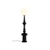 Luminária de Chão Coluna Romana Retrô Italiana ao Lado do Sofá na Sala de Estar, Luxo Leve para Quarto, Luminária de Mesa de Cabeceira Vintage de Alto Padrão