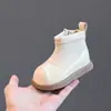 Botas para Bebé para Niñas, Otoño Nuevos Zapatos de Suela Blanda para Bebé, Zapatos para Niño Pequeño, Botines para Niñas de Un Año, Botas de Cuero