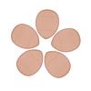 Esponja para dedo pulgar cojín de aire corrector puntas de los dedos zapatillas puntas de los dedos maquillaje abdominal 12 mini cajas de esponjas de maquillaje