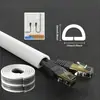 Capa autoadesiva de proteção de fios para parede, canaleta de borracha PVC anti-pisoteio, 3 metros