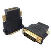 Adaptador de Alta Definición Metal DVI Macho 24+5 a HDMI DVI a HDMI Hembra Conector DVI a HDMI
