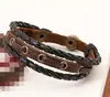 Fábrica de joyería pequeña al por mayor pulsera de cuero directa pulsera nueva europea y americana pulsera retro pulsera de pareja