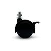 Directo del Fabricante 1.3 pulgadas Lujo Silencioso Médico Doble Rodillo Varilla Roscada Fondo Plano Relleno de Aceite Refrigerador de Aire Calentador Carrito Pequeño