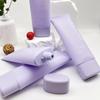 Fabricante Crema Protectora Solar Personalizada Material PE Tubo Suave Material de Empaque Base Líquida Limpiador Facial Cosméticos Plástico Tubo Suave Al Por Mayor