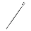 Cuchara de Tubo de Acero Inoxidable Palillo Presionador Cuchara para Pasta de Tabaco Juego de Accesorios Limpiadores de Pipa Coloridos Empujador de Acero Raspador de Uñas Manicura