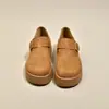 Nuevos zapatos de otoño todo incluido sin cordones, suela blanda, 2026, estilo retro Birkenstock de boca profunda, hebilla de cinturón casual para mujer, zapatos de suela gruesa