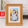 Moldura de Foto Clássica Europeia para Mesa Atacado 67810 polegadas Parede de Fotos Pendurada Licença Comercial Moldura para Foto A4 Moldura para Foto