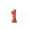 Nuevos Globos de Papel de Aluminio Digitales de Rosquilla de 32 pulgadas Versión Americana Globos de Decoración de Cumpleaños Digitales de Helado