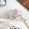 Nuevo Pasador de Pelo con Lazo Tridimensional, Pinza de Tiburón Grande de Acetato Estilo Coreano, Accesorio para el Cabello para Mujeres