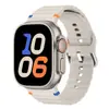 Para Apple Watch com Fivela de Pino Pulseira de Silicone Ondulada Pulseira Iwatch s9ultra1-8 Universal Apple
