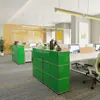 Aço Inoxidável Nórdico Luxo Leve Gabinete Modular Combinado Armário de Armazenamento para Escritório Gabinete Decorativo Lateral Estilo Antigo USM Gabinete de Balde Estilo Coreano