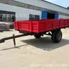 Ventas directas de fábrica: Remolque de plataforma para tractor agrícola, Caja de remolque basculante hidráulica trasera de descarga automática