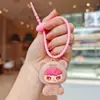 Figuritas de llavero de goma blanda de anime de dibujos animados, colgantes para mochila, accesorios para bolsos, pequeños adornos, al por mayor en stock para tiendas