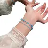 Pulsera Sencilla y de Moda con Forma Ovalada de Circonita, Diseño Único, Versátil y Elegante, Lujo Ligero y Sensación de Alta Gama, Joyería para Mujer