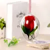 Spot atacado material PS de grau alimentício transparente bola de Natal forma de ovo bola plástica decorativa abre e fecha bola oca