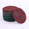 Pad de Limpeza Abrasivo 3m de Grau Industrial com Lã Verde 5 polegadas Vermelho Polimento Remoção de Ferrugem Limpeza Escovada Lixa