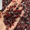 Paquete de Materiales para Manicura Camelia de Resina Uñas Portátiles Hechas a Mano Regalo de Cumpleaños Funda para Teléfono Móvil Casero Transmisión en Vivo Corazón Mixto