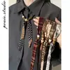 Collar tipo bufanda de seda con cuentas de estilo ins coreano, estampado paisley floral, para mujer, nueva moda primavera-verano, bufanda decorativa para el cuello, elegante y versátil