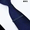 Clip de Corbata de Latón de Alta Calidad con Logo Láser para Hombre de Negocios Plata Clip de Corbata Casual Simple Dorado