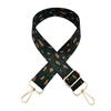 Nueva Correa Ancha de Hombro Jacquard Colorida de 3.8cm con Estampado de Leopardo Correa para Accesorios de Bolso Bandolera Distintiva Correa Larga Transfronteriza