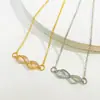 Fivela de Argola de Anel Símbolo do Infinito Retrô Transfronteiriça Europeia e Americana Tornozeleira Exquisita Coreana Simples com Cravejado de Diamantes Acessório Versátil Feminino de Praia