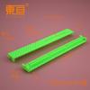 Mgg 135167 Barra de trilho de porta verde Barra de plástico Suporte de brinquedo Barra de trilho Tecnologia Peças de bloco de construção