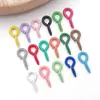 Uñas Ojo de Oveja Pintadas de Metal, Uñas Cuerno de Oveja Pintadas con Spray de Colores, Tornillos de Colores, Piezas de Accesorios para Manualidades, Colgantes para Llaveros